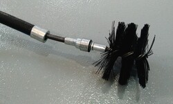 Pipe Cleaning Machine Hard Brush Ø120 mm - Thumbnail