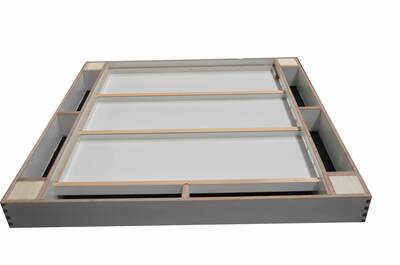 Plansifter Sieve Box 640*640 mm - Wooden