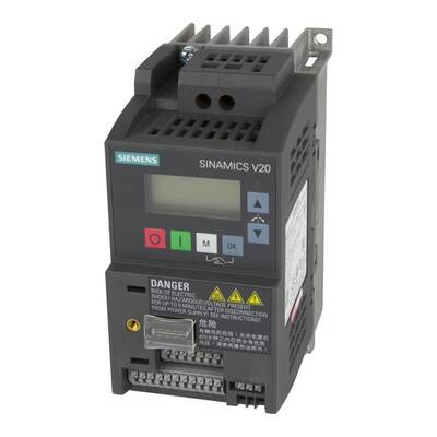 SINAMICS V20 1AC 200-240V Puissance Nominale 0,75KW / 1HP Siemens 6SL321 0-5BB17 -5UV1