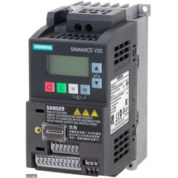 SINAMICS V20 1AC 200-240V Puissance Nominale 0,75KW / 1HP Siemens 6SL321 0-5BB17 -5UV1 - Thumbnail