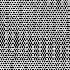 Depart - Tôle Perforée 1000*2000*1 mm Ronde Ø3 mm